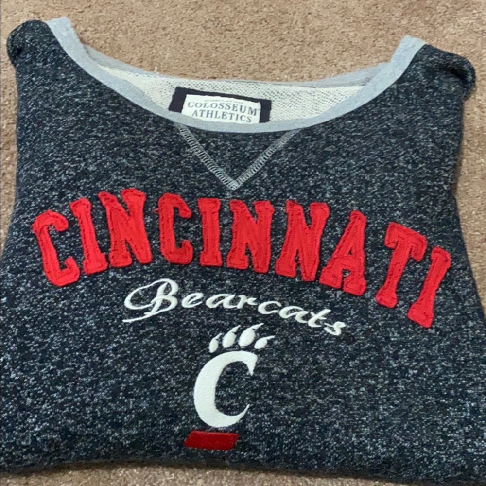 University of Cincinnati crew neck
